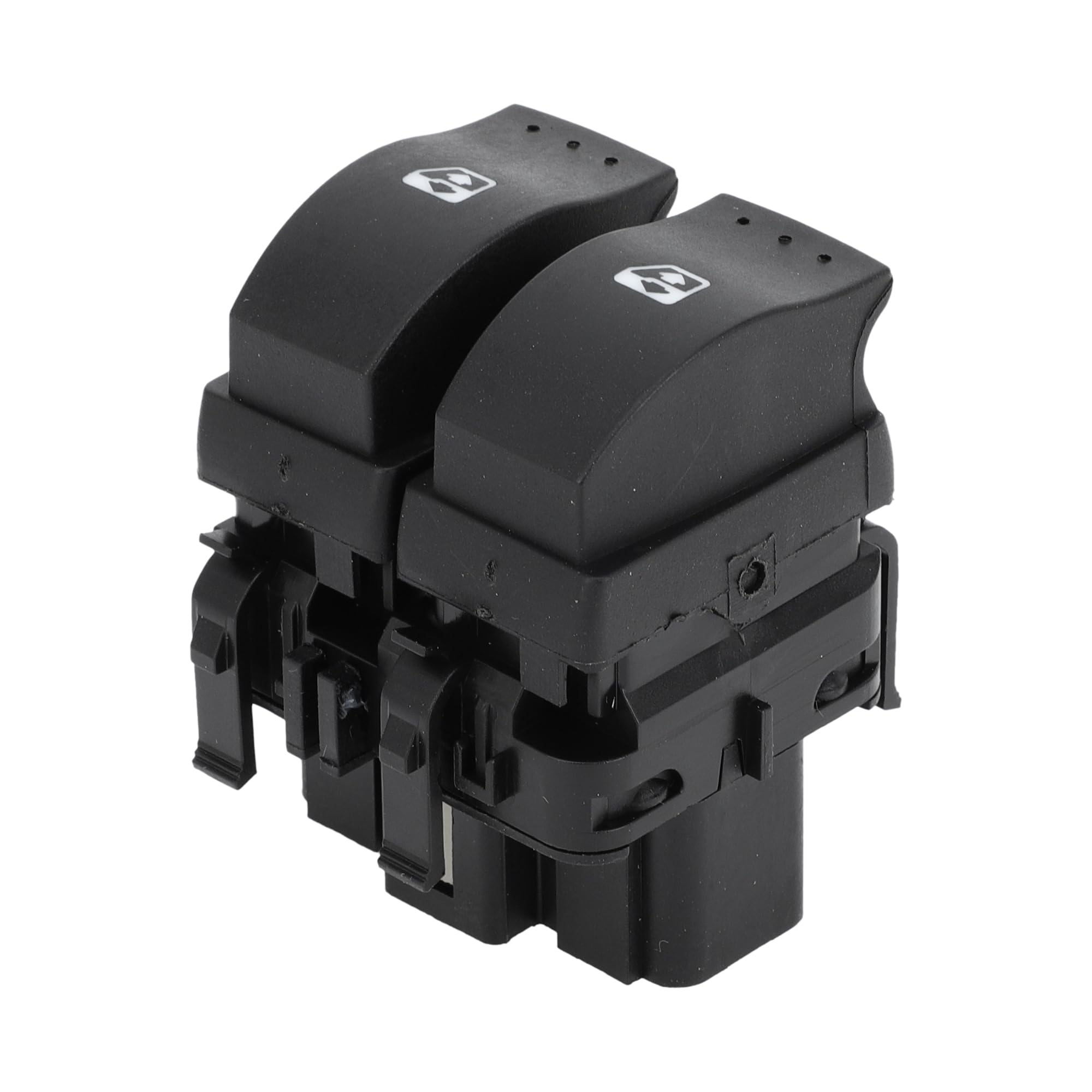 A ABSOPRO Interruttore del finestrino elettrico anteriore sinistro per Nissan Primastar No.8200315044 Interruttore di controllo del finestrino per Renault Clio 2 Espace