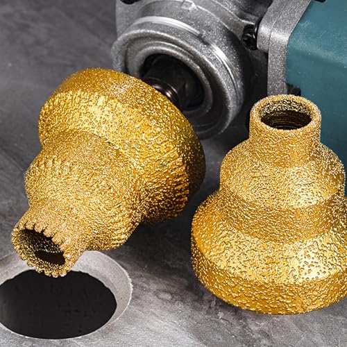 Diamonds Tapered Cores Drill Bit Edges Grinding Professional Hole Expansion Tool Pagoda 20-35-50mm Stepped For Metal 5 Diamonds Tapered Cores Drill Bit Edges Grinding Professional Hole Expansion Tool Pagoda 20-35-50mm Stepped For Metal - Image 5