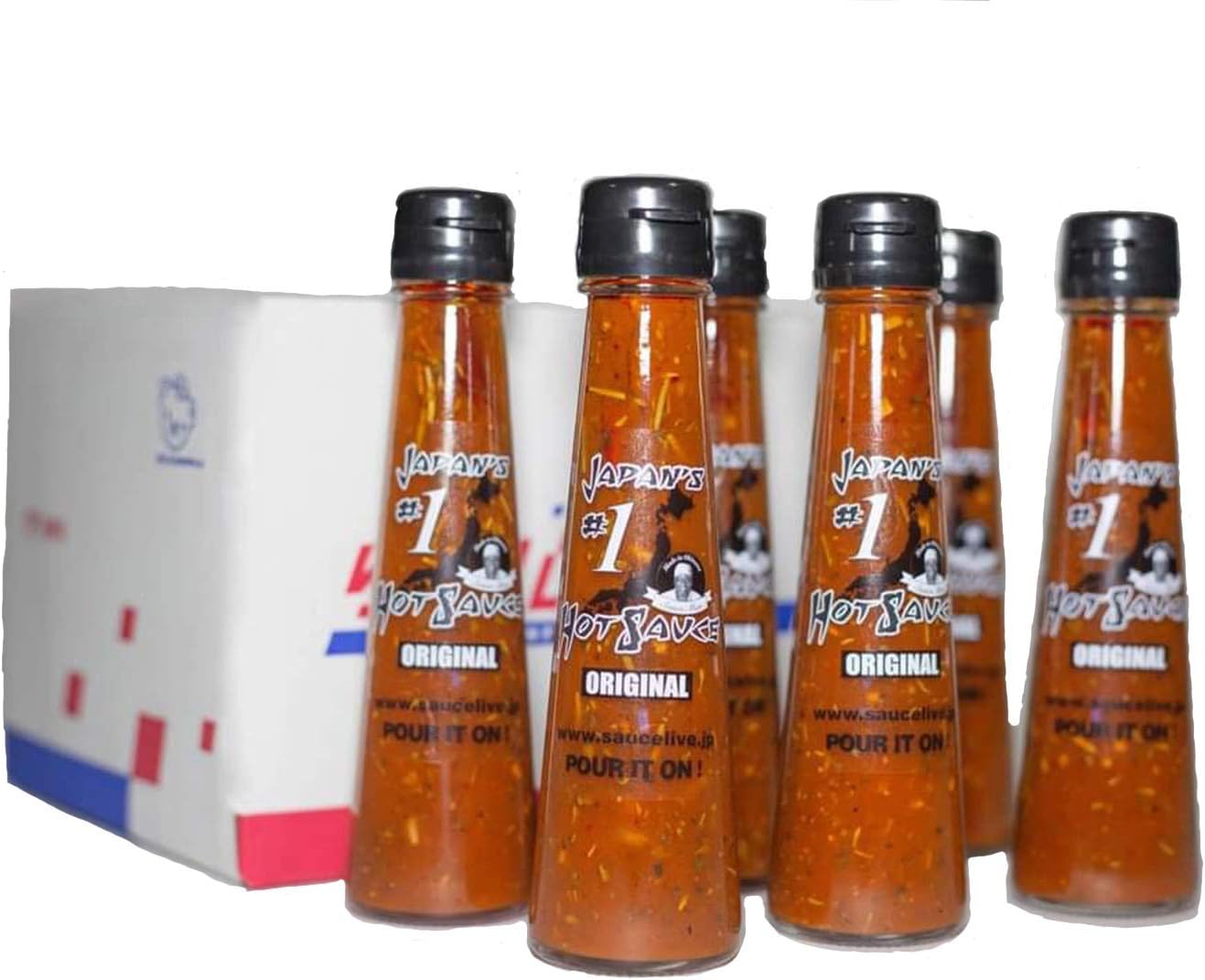 Amazon Japan’s 1 Hot Sauce 175ml 6 bottles/ジャパンナンバーワンホットソース 175ml 6本