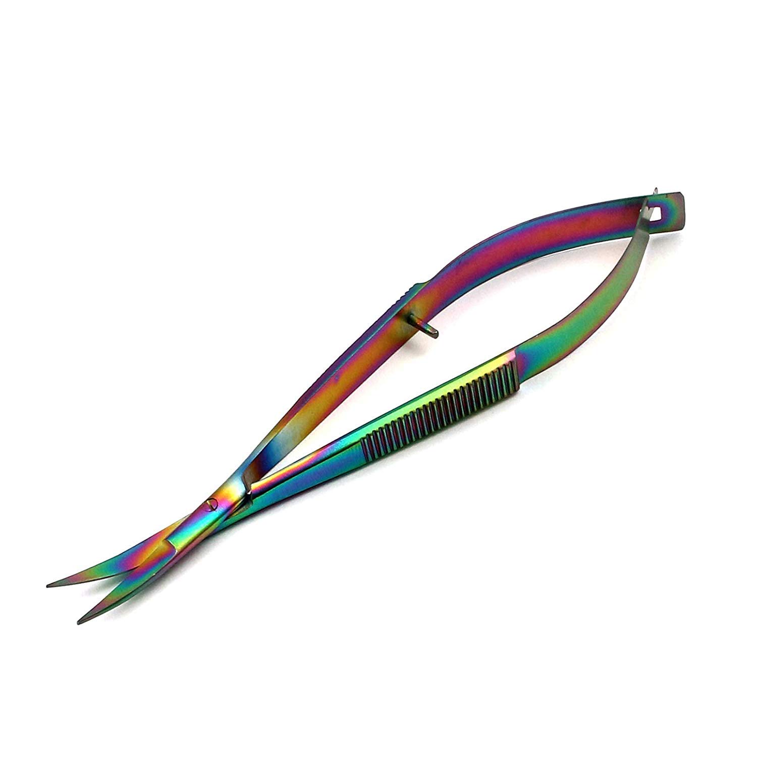 PRECISE CANADA: Spring Action Scissors-Titanium