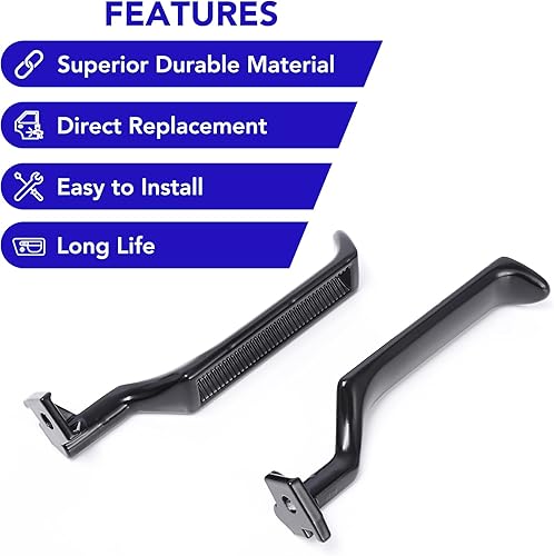 Miniatura 4 de Par interior de metal para conductor delantero y trasero izquierdo del pasajero y lado derecho compatible con Ford Bronco F150 F250 F350 F53 F59