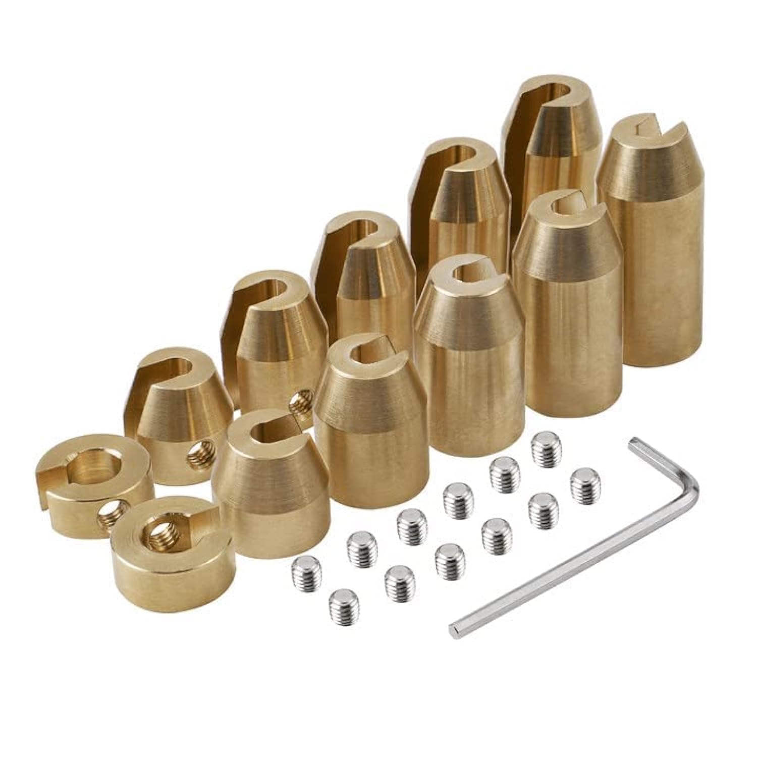 NICECNC 12 Pack Motorcycle Reusable Brass Wheel Spoke Balance Weights Refill Kits for Super Moto,Dual Sport,Metric Cruisers,Vintage or Any Other spoked Wheels-picture-17
