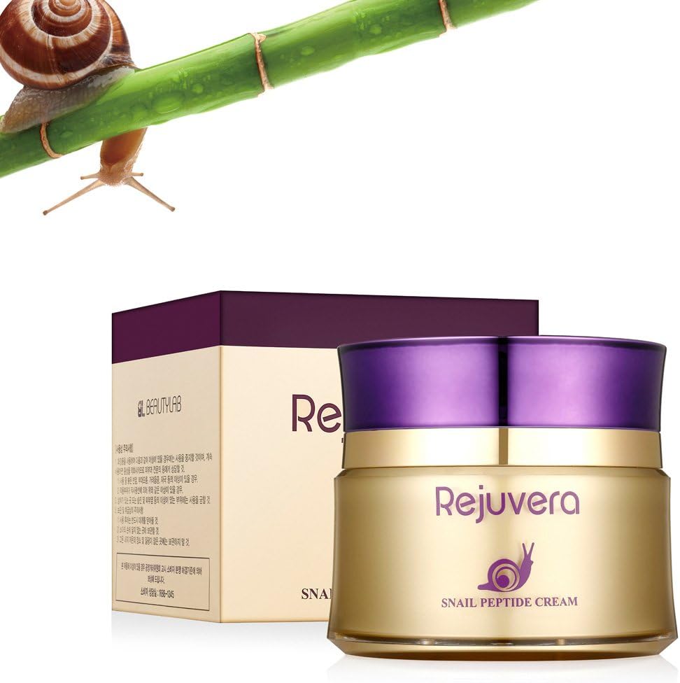 Snail Peptide Cream 1.76oz (Korea Cosmetic/For All Skin Type/Nourishing/Moisturizing/Anti-Wrinkle/Anti-Aging/Snail Cream)