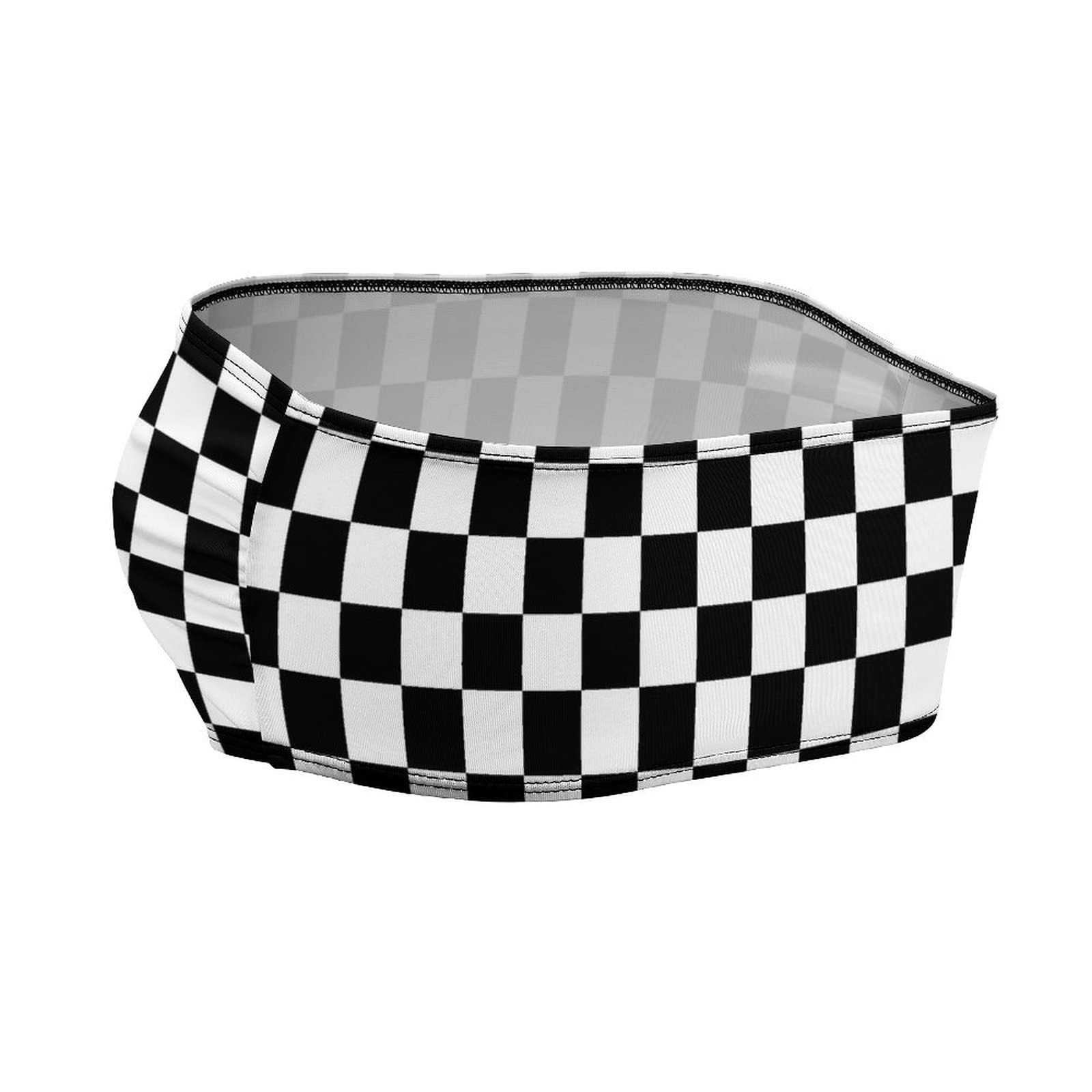 checkerboard bralette