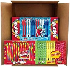 Skittles, Starburst and Airheads Candy Cane Mix - 144 Count