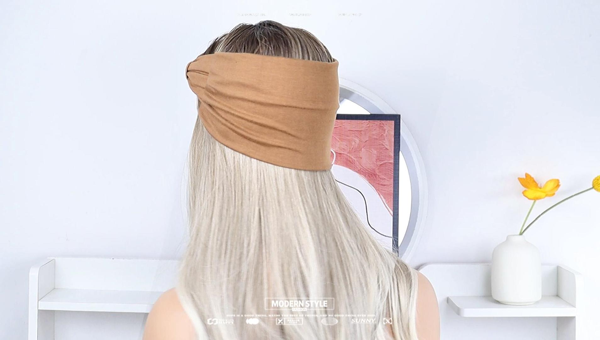 Tobeffect Wide Headbands For Women - 6 Pack Boho Turban