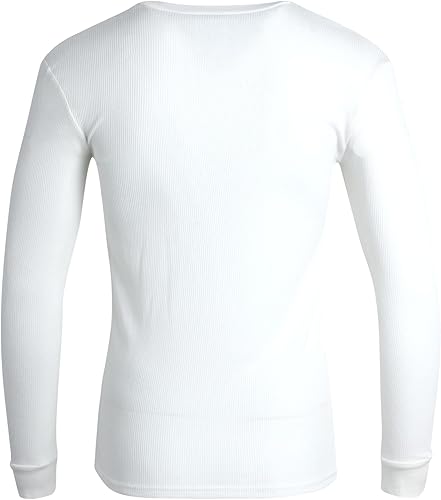 Miniatura 5 de Bass Creek Outfitters Conjunto de ropa interior térmica para hombre, camisa de punto gofre de 4 piezas y pantalones largos, juego de capa base para