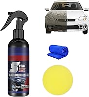 Vista 1 de RJDJ Agente de renovación de revestimiento multifuncional, aerosol de agente de recubrimiento de automóvil, spray de recubrimiento rápido 3 en 1