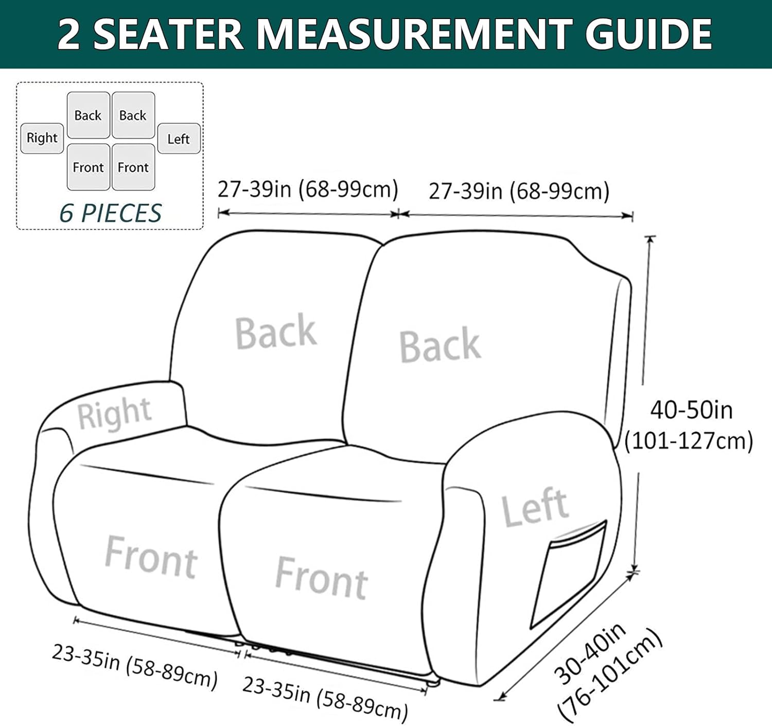 Stretch Armchair Cover Sofa Slipcover, Removable Chair Cover Replacement Couch Furniture Protector for Living Room (Pink)