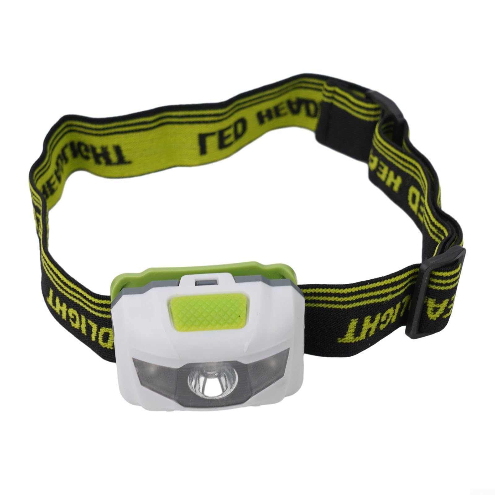 Bright Head Torch LED Headlight with Dual Colour Modes Red and White Beam Adjustable Angle for Outdoor Night Running Camping Hiking Fishing Lightweight Design