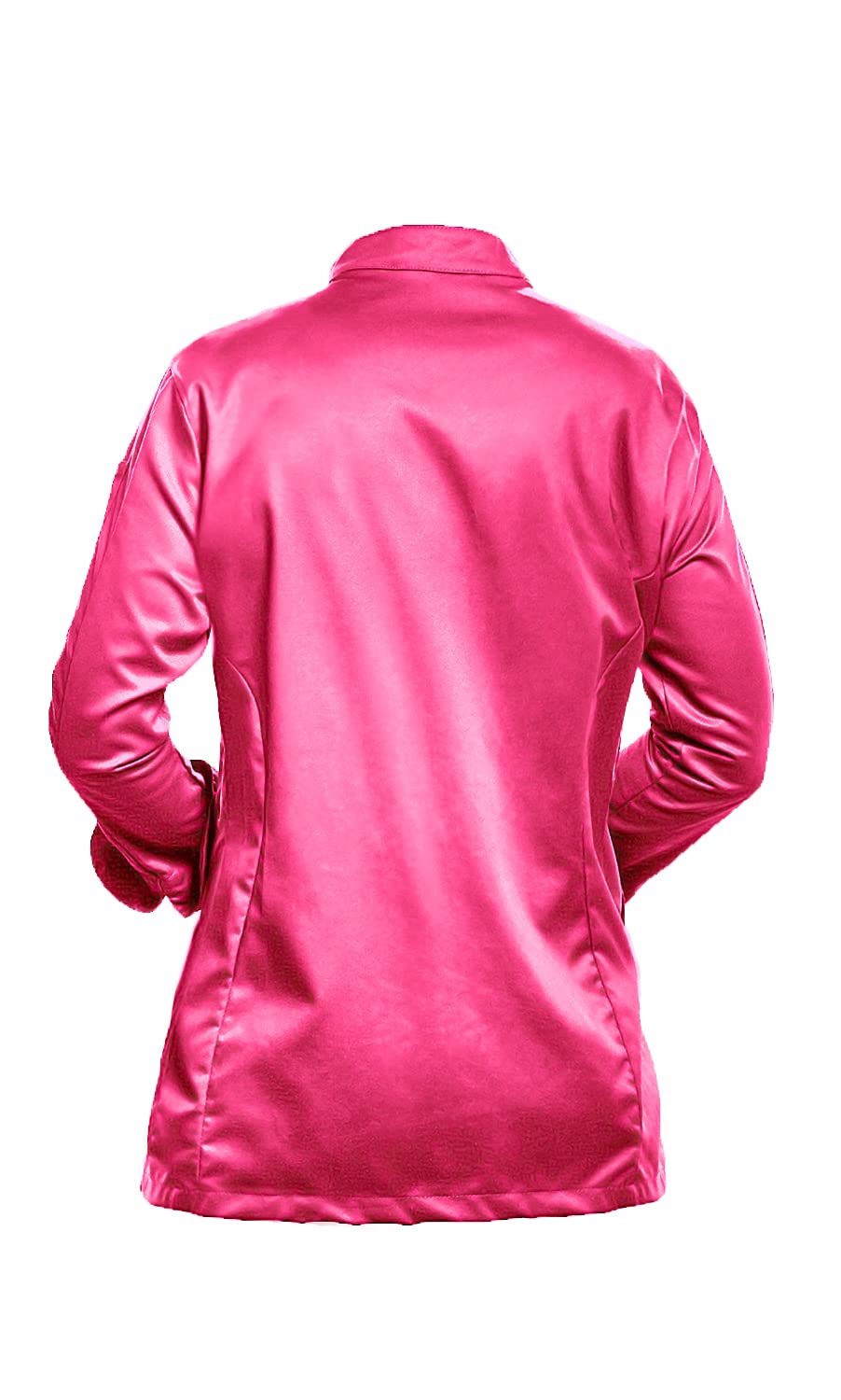 strongAnt Chaqueta de Cocinero para Mujer - Malla Seca - elástica, Uniforme de Chef Profesional, con Tira de Botones a presión, Manga Corta