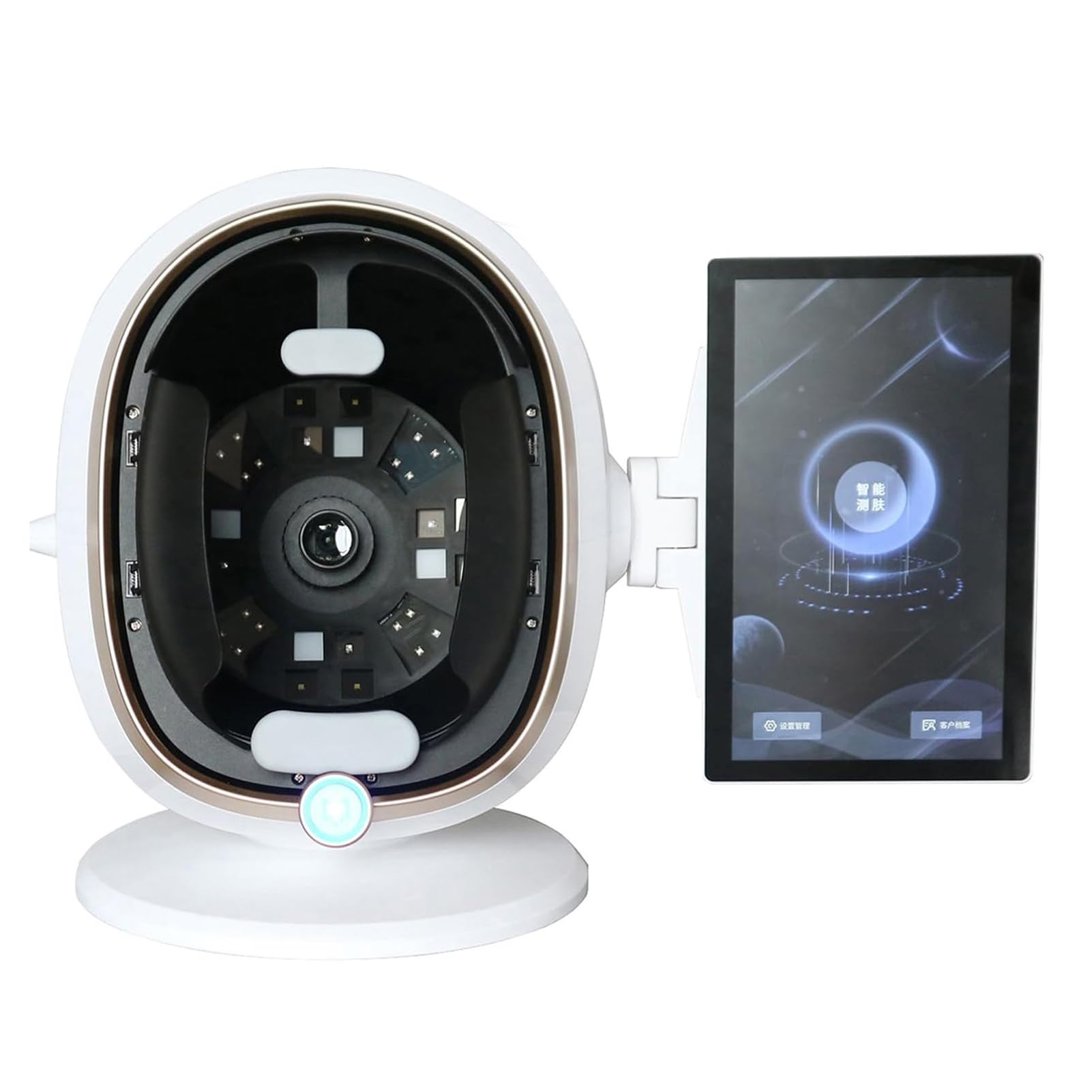 AI Skin Analyzer Machine, 3D Professional Facial Skin Detector