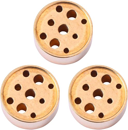 Miniatura 9 de COHEALI 9 piezas de incienso titular de palo de incienso soporte de cono de incienso quemador de metal quemador de incienso quemador de cono de metal