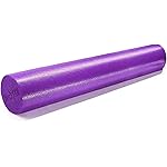 Yes4All Medium Firm Round PE Foam Roller 12, 18, 24, 36 Inches for Pilates, Yoga, Stretching, Balance & Core Exercises