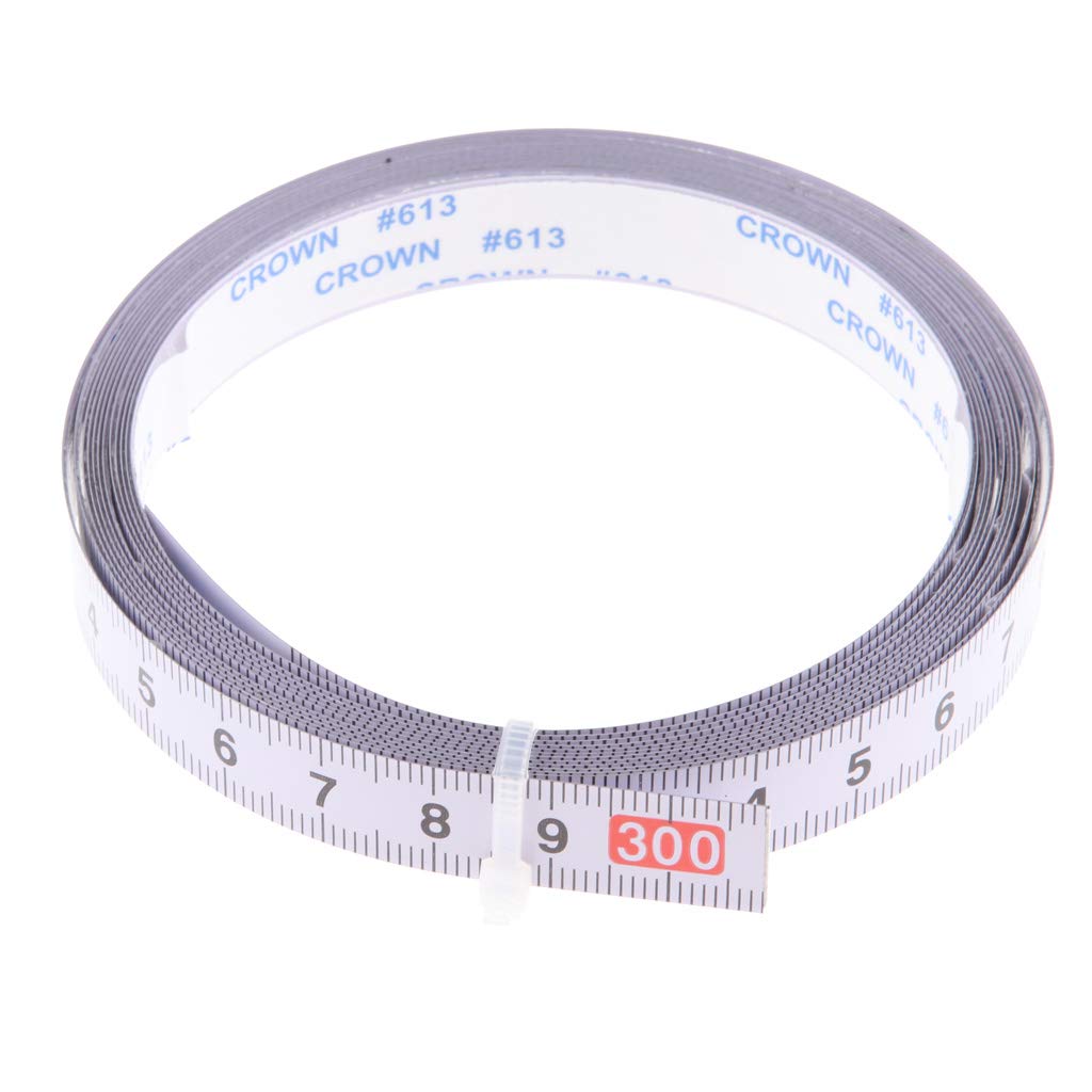 CALANDIS Miter Saw Track Tape Measure Adhesive Metric Ruler Left to Right(0-300Cm)-image-14