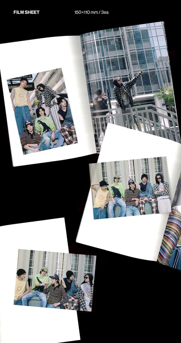 CORTIS COLOR OUTSIDE THE LINES Album (Scene 3 Ver.) Photobook + CD + Photocard + Film Sheet (GO!)