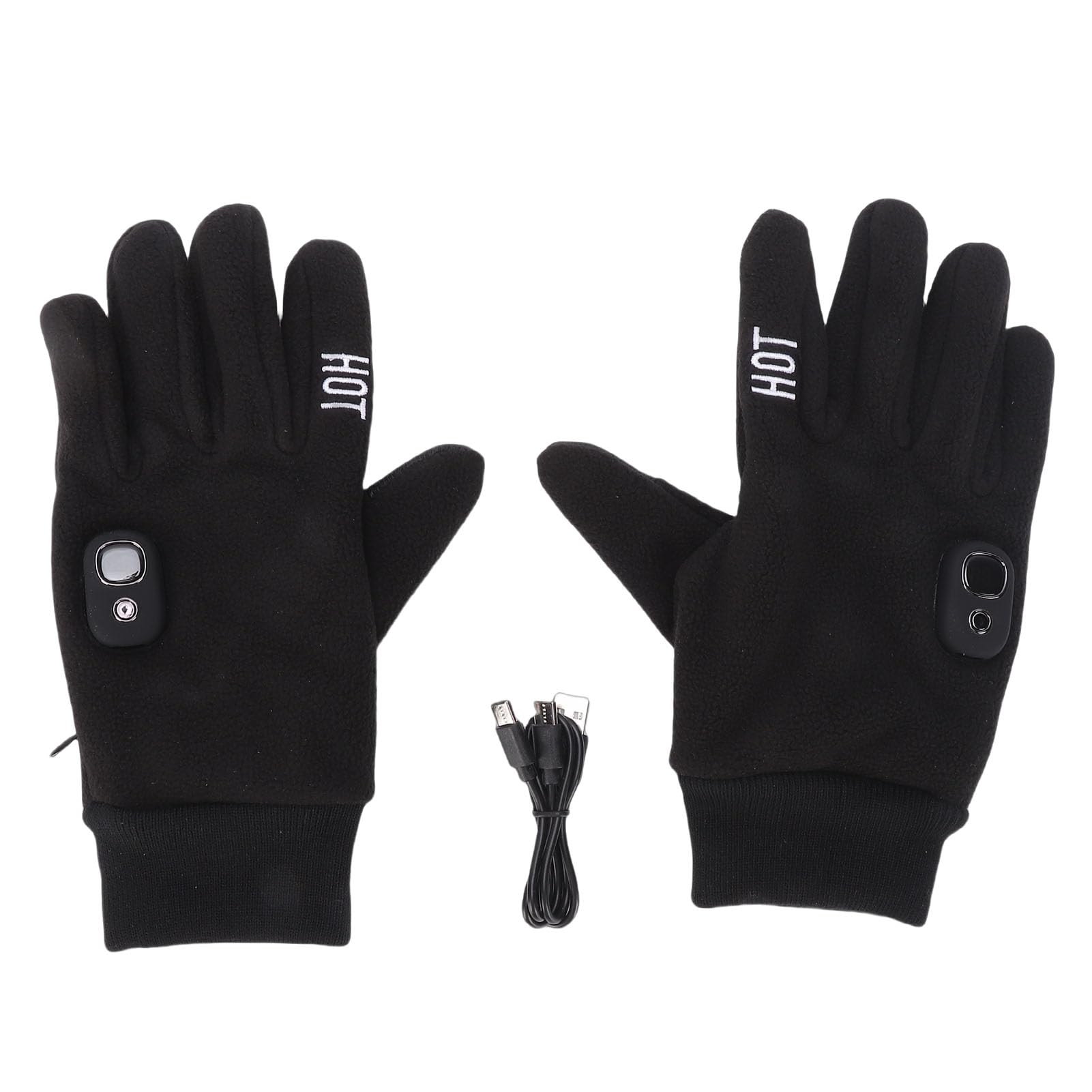 Guantes Térmicos con Pantalla Táctil Calefacción Eléctrica para Esquí Ciclismo Invierno, Unisex
