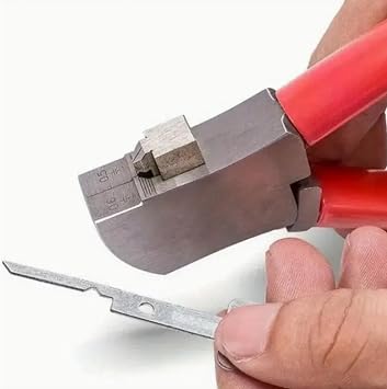 Key Duplicator Machine, Key Cutting Machine, Stainless Steel Cutter Cutter Pliers for Vehicles Car Keys