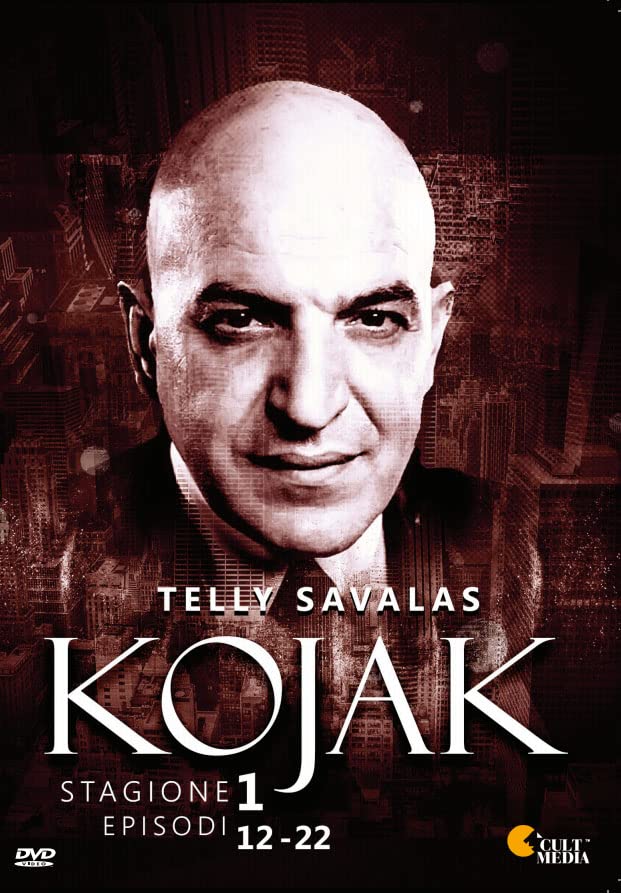 Kojak Stagione 01 #02 DVD de la serie policiaca clásica con episodios 12-22