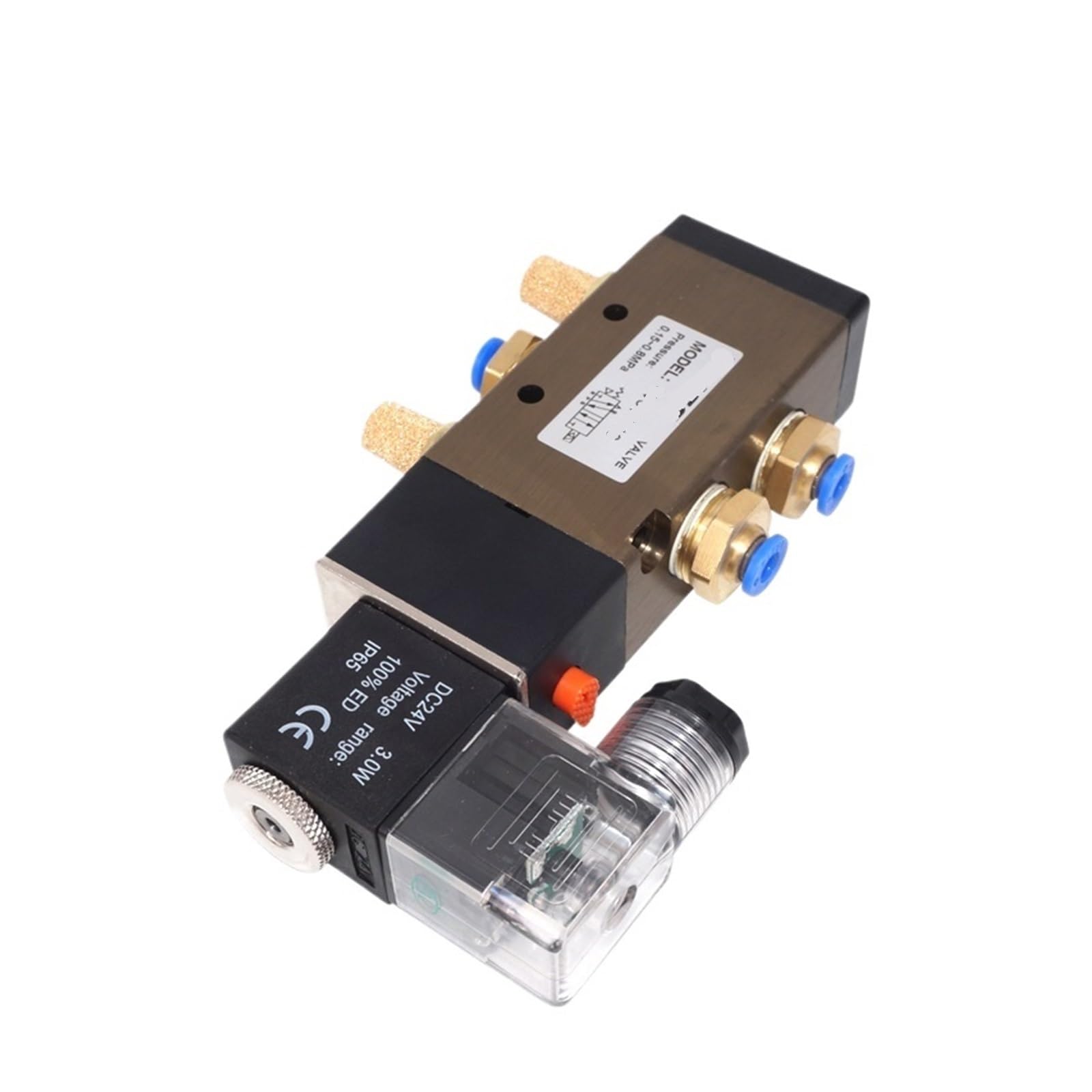 Électrovanne 4V310-10 AC110V 5 ports 2 positions pour contrôle d'air pneumatique