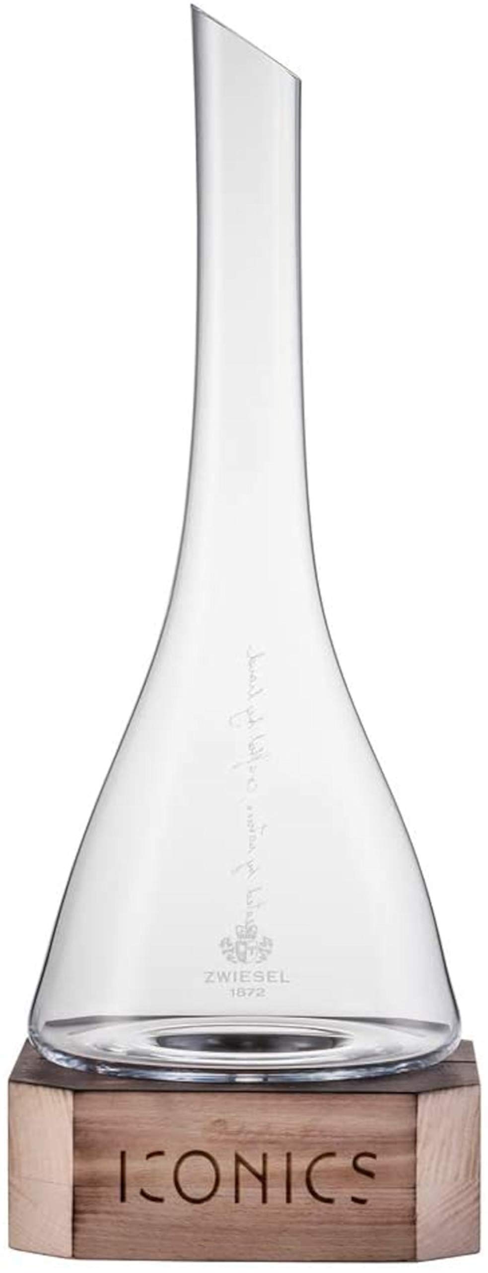 Zwiesel Glas 122238 carafe à décanter en verre de cristal pour vin rouge et vin blanc