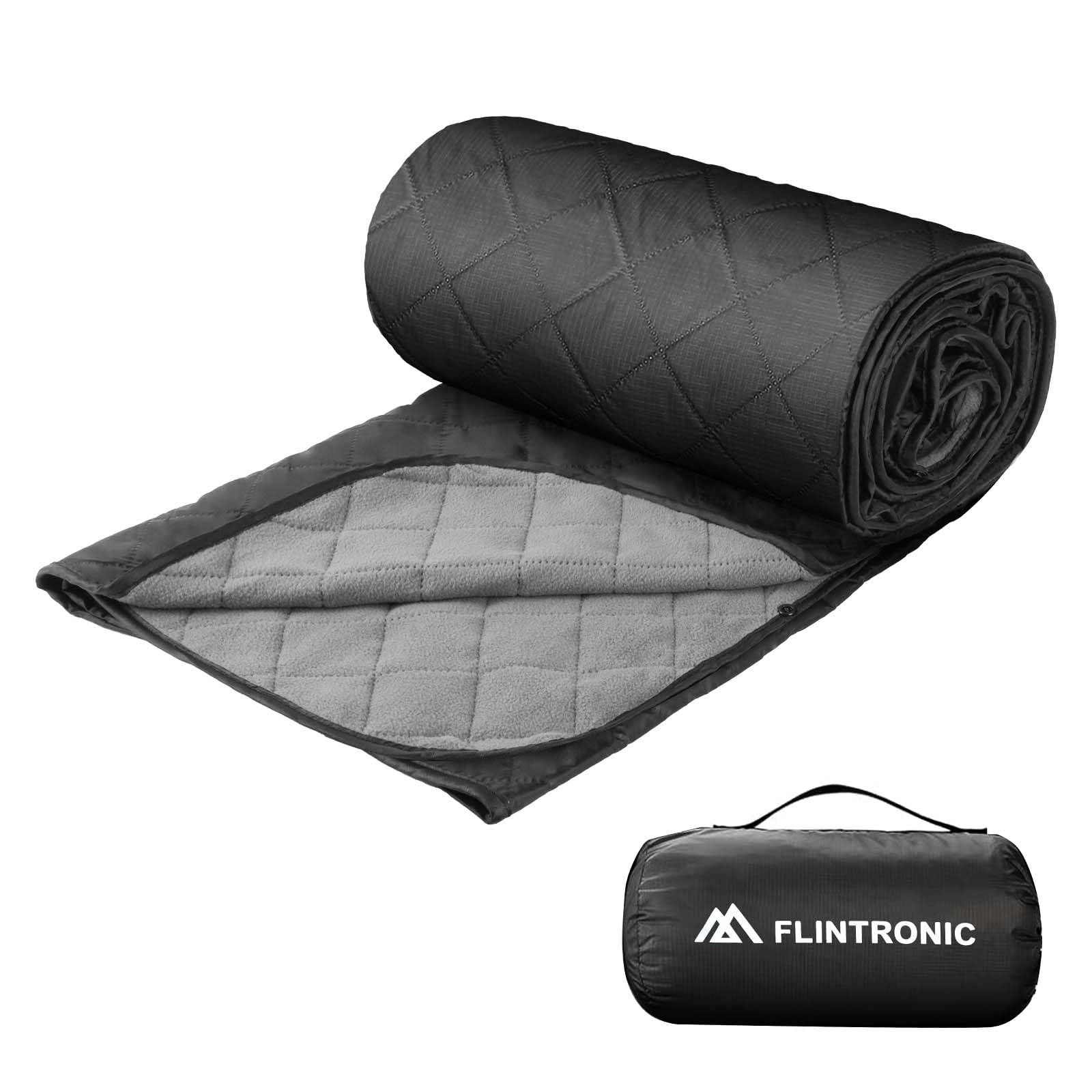 flintronic Coperta da Picnic, 145 x 200 cm Coperta Impermeabile per Esterni, Antivento, Caldo, Pieghevole Portable Picnic Stuoie per Spiaggia Campeggio Giardino, Avventura all'Aria Aperta