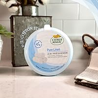 Vista 3 de Citrus Magic - Ambientador sólido que absorbe olores, lino puro, 8 onzas, paquete de 6