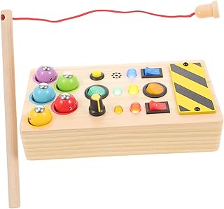 TOYANDONA Luz LED Placa Ocupada Slug Brinquedos Brinquedos Educativos Para Crianças Brinquedo Para Crianças Botão Interruptor Brinquedo Crianças Placa Ocupada Brinquedo Educativo Para