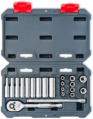 Miniatura 2 de Crescent CSWS10 Juego de llaves de vaso de 38 pulgadas, 52 piezas