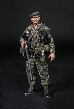 Amazon.co.jp: 1/12スケールミリタリーアクションフィギュア海兵隊偵察