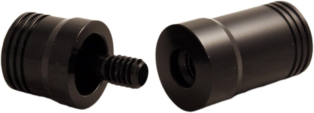 Aluminum Black Joint Protectors 5/16X18 Meucci/Players/Viking Pool/Billiard Cues
