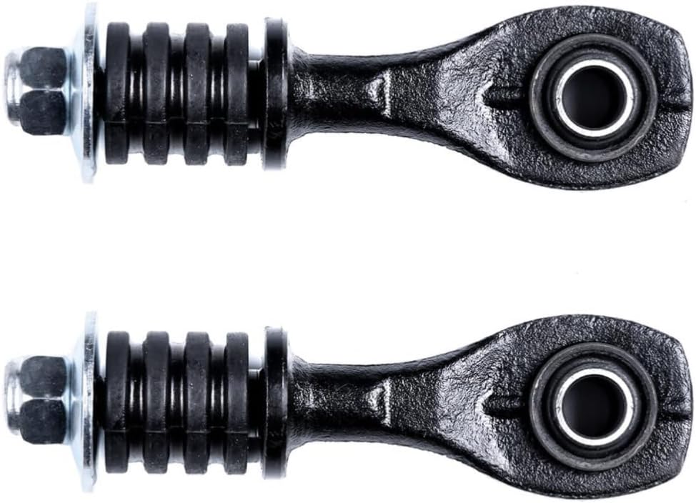 2pcs Stabilizer Suspension Sway Bar Linkages Rear Left Driver Right Passenger Side Alloy Steel Powder Coated Greasable for Jaguar,for Ford Mounting Hardware Kit-Kit or Single Part
