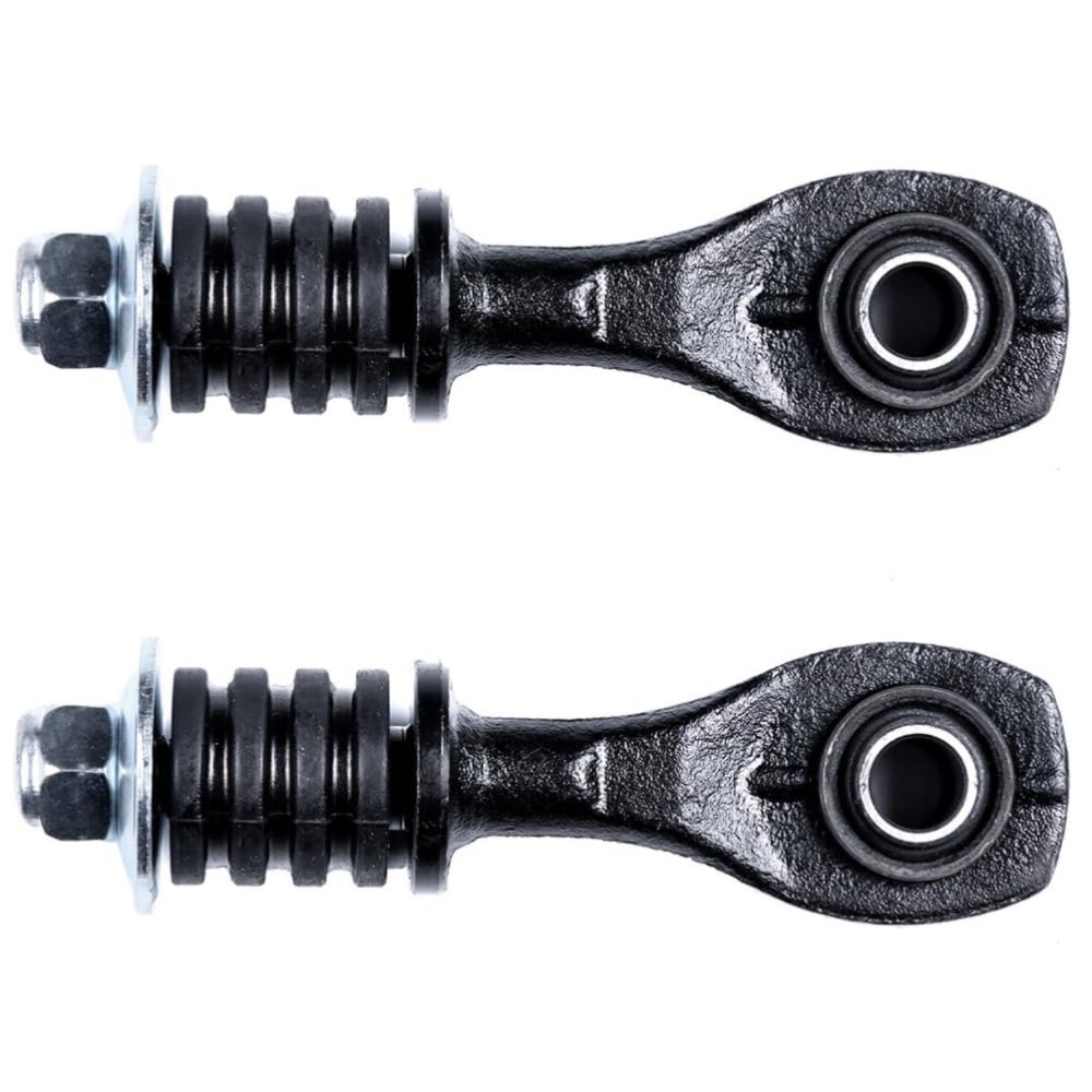 2pcs Stabilizer Suspension Sway Bar Linkages Rear Left Driver Right Passenger Side Alloy Steel Powder Coated Greasable for Jaguar,for Ford Mounting Hardware Kit-Kit or Single Part
