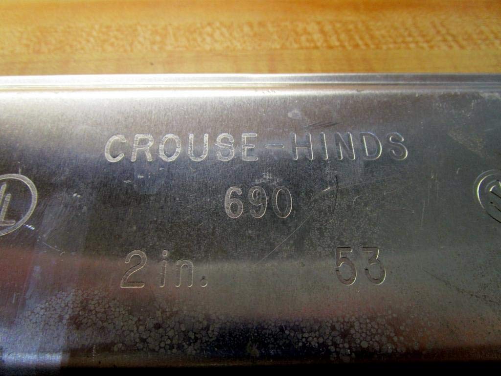 Cooper Crouse Hinds 690 2" Conduit Outlet Body Cover (Pack of 5)