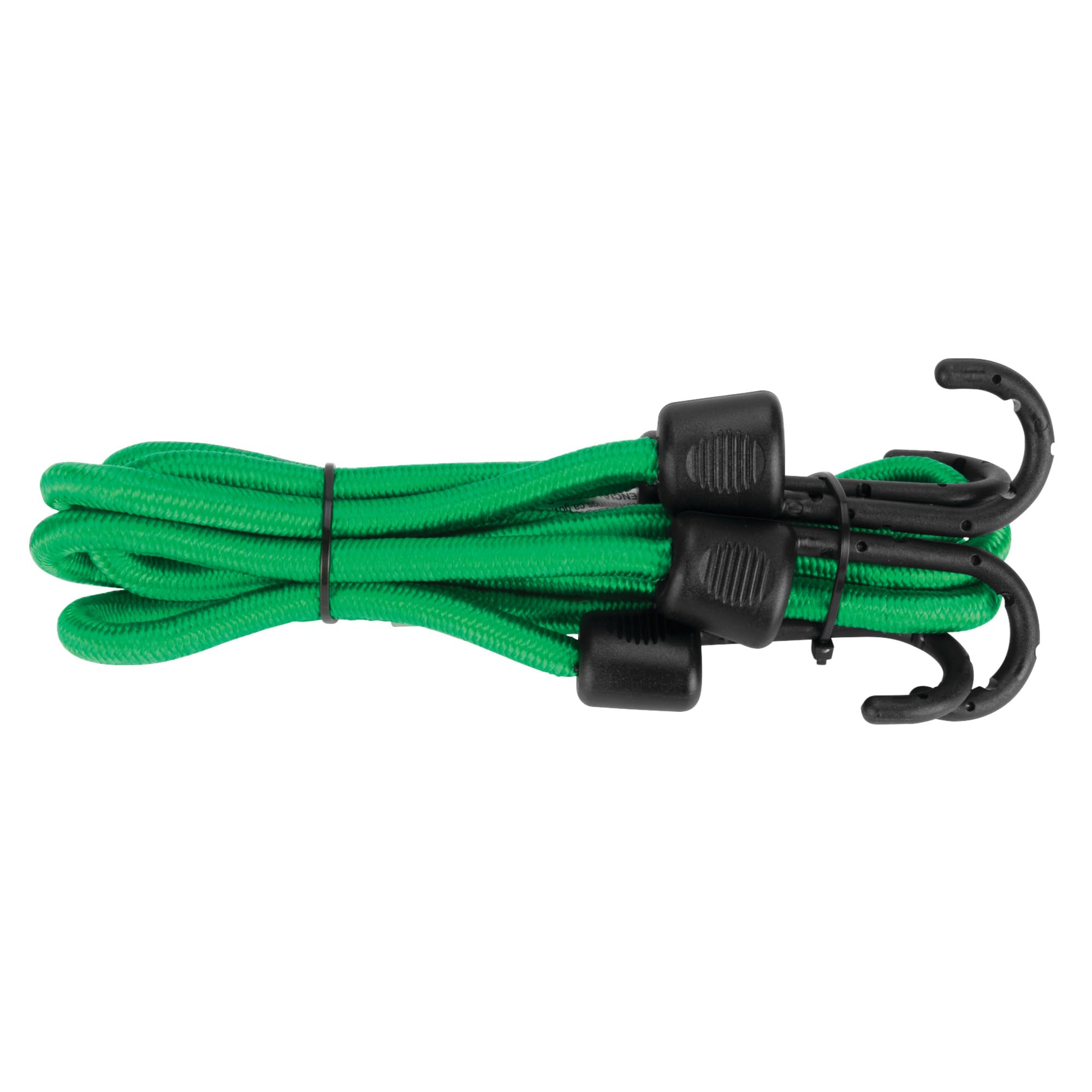 Performance Tool Ganci in acciaio rivestito W1832 con aperture extra larghe, nucleo in gomma multifilo, resistenti ai raggi UV, lunghezza 121 cm, verde/nero, confezione da 2