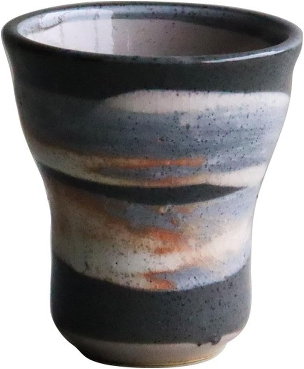 Awasaka MM-0312U Mongei no Sato Migei-no-Sato Dish, Made in Japan, Sea of Clouds, Free Cup Diameter 3.5 x 3.9 inches (90 x 100 mm), 11.8 fl oz (300 cc)