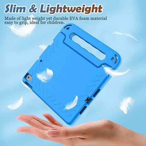 Miniatura 8 de LTROP Funda infantil para iPad de 987 generación de 10.2 pulgadas (202120202019) - Funda para iPad 10.2 para niños, convertible a prueba de golpes,