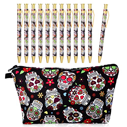 Stylos à bille rétractables lot de 12 écriture école bureau et fêtes
