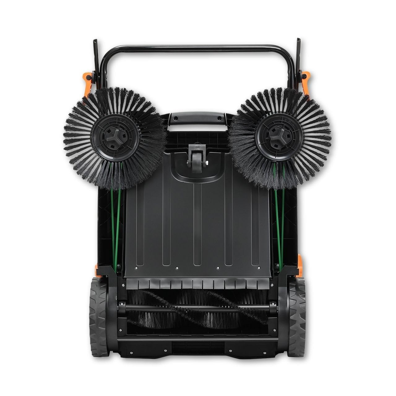 FUXTEC Spazzatrice manuale potente FX-HK65 – ideale per aree esterne medio-grandi, larghezza di lavoro 650 mm, contenitore da 20 L, copertura fino a 2000 m², design ergonomico