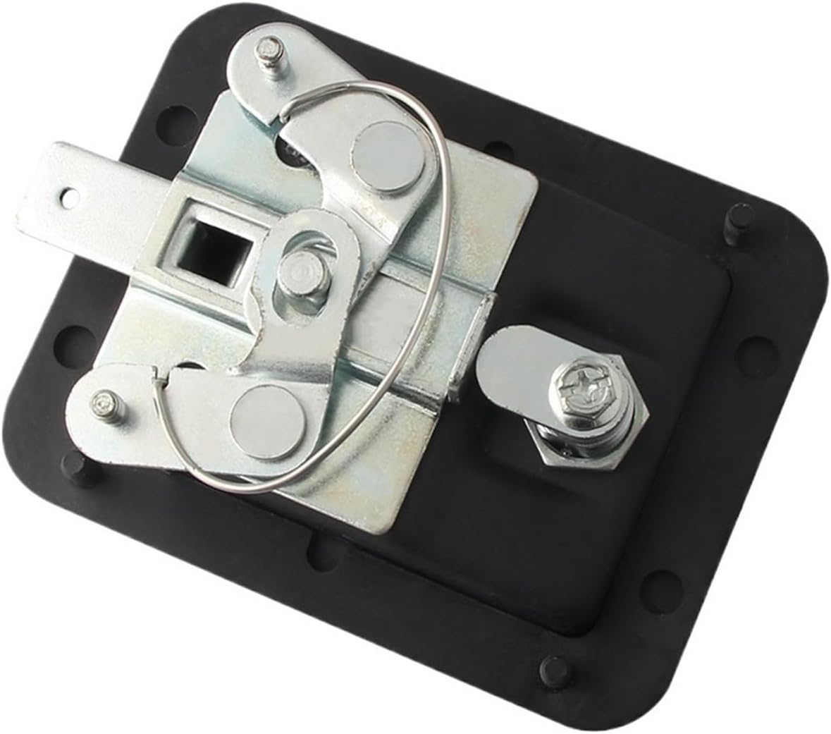 Pull Panel Lock RV Lock Electric Cabinet Door Lock Anti-Theft Door Cabinet Door Lock Car RV Lock Zinc Alloy Door Lock