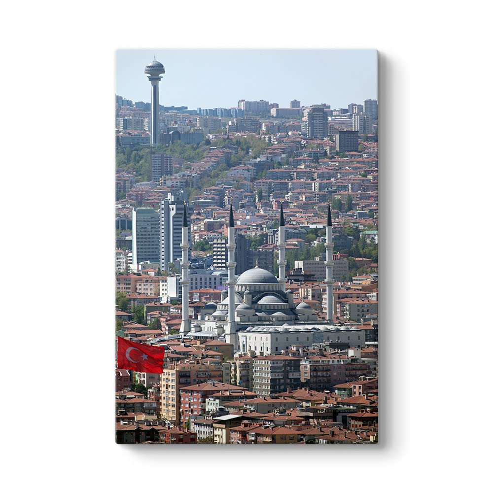 Ankara Manzarası Tablosu 100 x 140