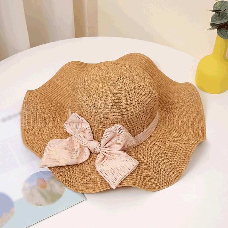 Chapeau de soleil ZYFSHA protège visage et cou chapeau de plage pliable