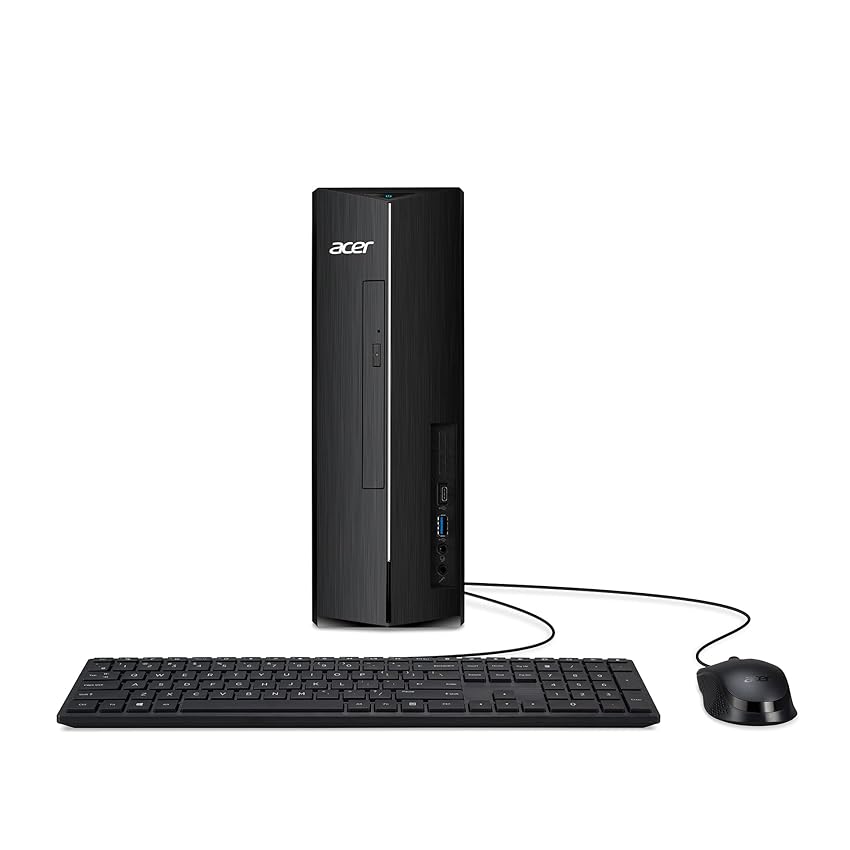 Immagine del prodotto Acer Aspire XC-1760 PC Fisso, Desktop, Processore Intel Core i5-12400, Ram 8 GB DDR4, 256 GB SSD, DVD-RW, Scheda Grafica Intel UHD, Wireless Lan, Tastiera e Mouse USB, Windows 11 Home