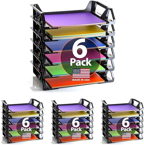 Miniatura 9 de Bandeja de carga lateral Officemate 26212 reciclada Negro