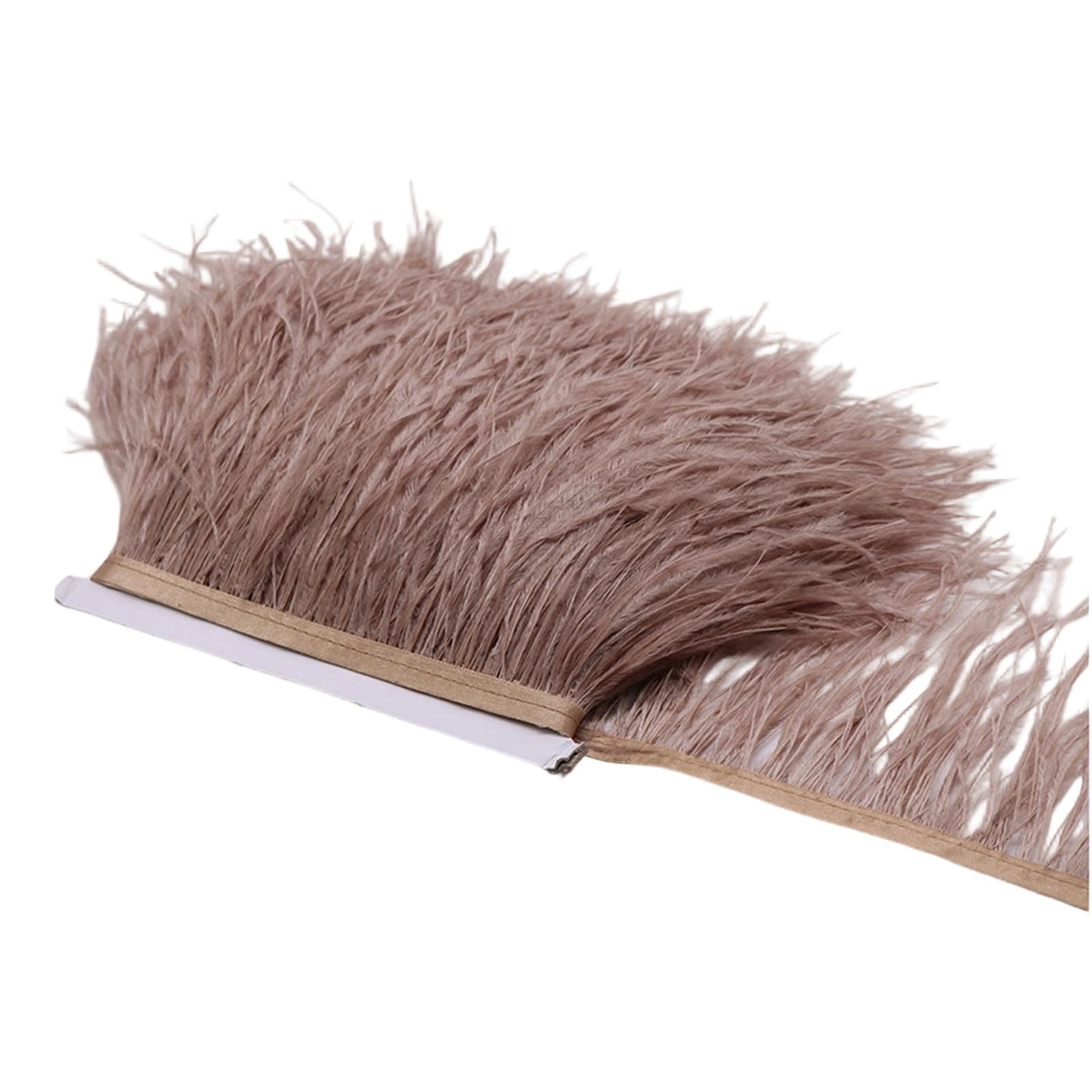 Qusinfc 8 to 10Cm Colorful Ostriches Indumentum Trim Long Tassels Indumentum Ribbon Fringes Trim for and Costume Accessories