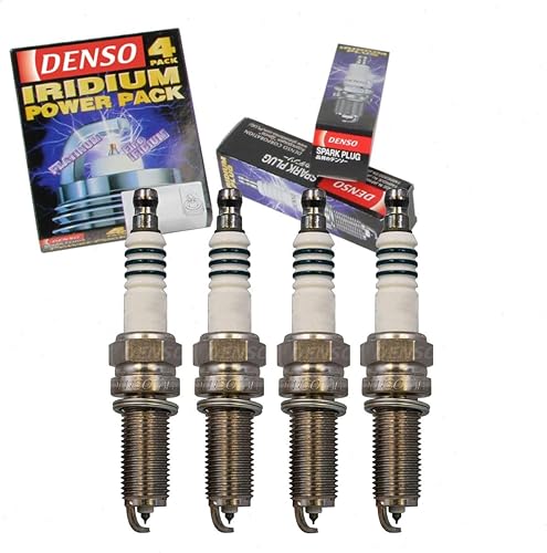 4 bujías DENSO Iridium Power compatibles con Honda Civic 1.8L 2.4L L4 2012-2015