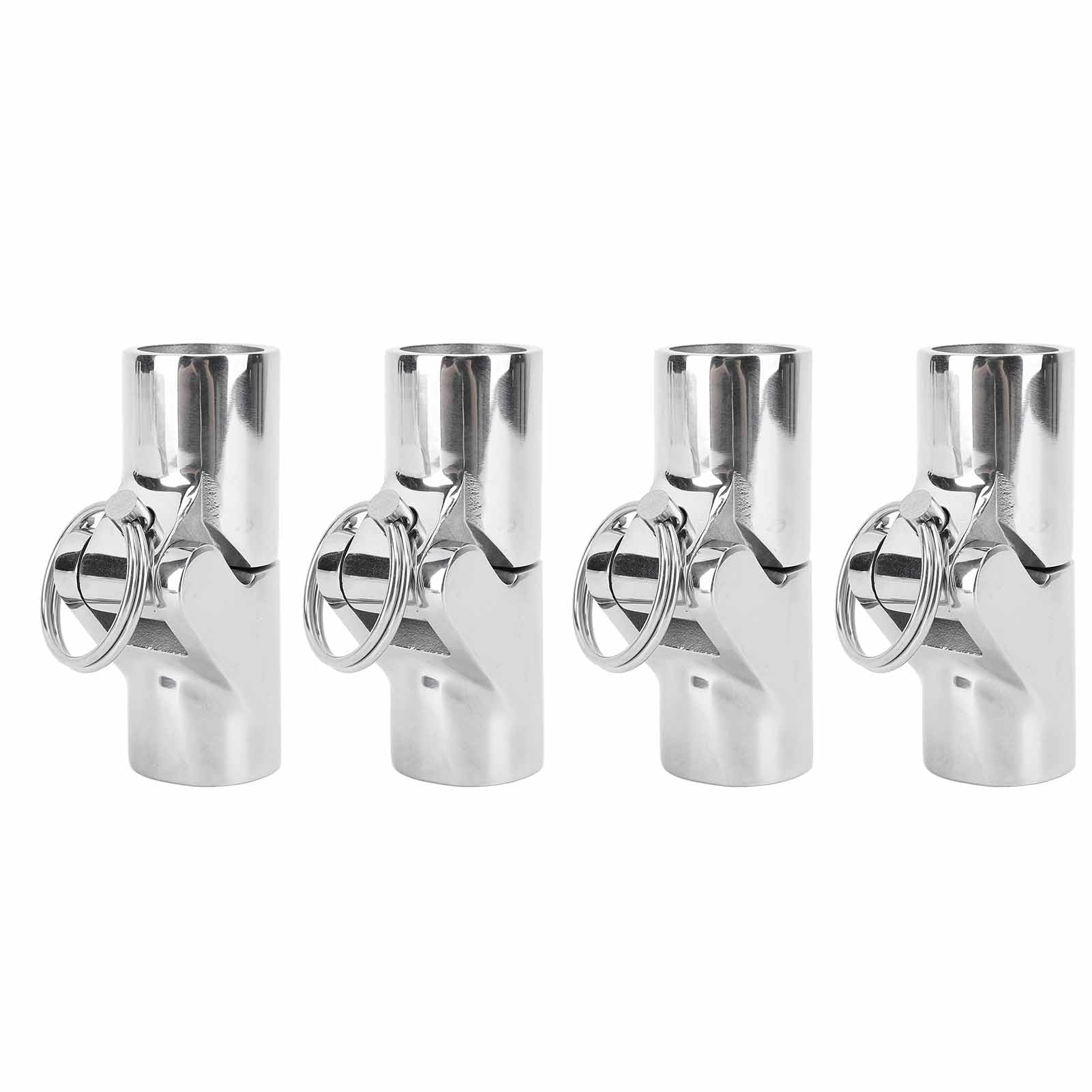 Tbest Connettore per tubi per barche Pieghevole Tubo Girevole Hardware Acciaio Inox 316 22mm Marine Yacht Accessori per FRP Gonfiabile Business