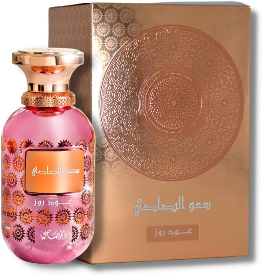 Somow Al Oud Rose - Eau de Parfum 100ML (3.4 OZ) - Premium Arabian Perfume For Women, A Remarkable Women Perfume Long-Lasting Fragrance With Lasting Essence, A Memorable Gift For Women