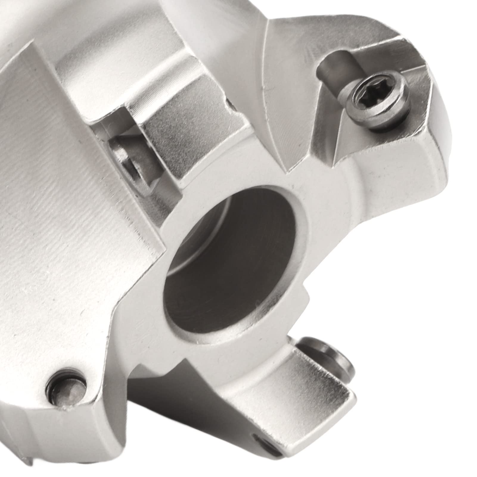 ViaGasaFamido Fresa per Spianare, Utensile per Fresatura Ad Alta Durezza 40CR, Design a 4 Scanalature, Ideale per la Lavorazione dei Metalli e la Lavorazione CNC