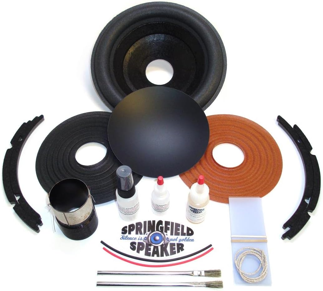 Alpine 12" Recone Kit + Install Kit Dual 2 Ohm